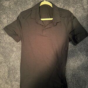 Lululemon Evolution Short-Sleeve Polo Shirt Black
